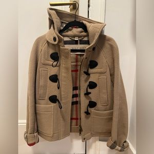Burberry Brit 100% Wool Coat - Size 6